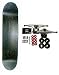 BLANK COMPLETE Skateboard BLACK 7.5 Skateboards HOT!!