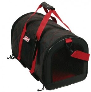 Coleman Pet Carrier Red/Black
