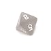 Chessex Frosted 16mm Smoke and white d8