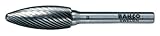 BAHCO(バーコ) Carbide Bur 砲弾形超硬ロータリーバー ダブルカット BAHL1020M06X