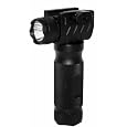 Tactical 3W 150 lumen Strobe LED Flashlight Picatinny aluminum Grip