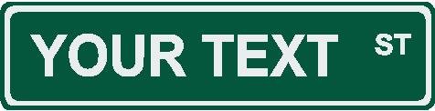 street signs