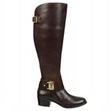 Vince Camuto Women's Basira Wide Calf,Burly Brown Pull Up,US 6.5 M