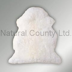 Merino Lammfell wei� ca. 100 cm voll waschbar �ko Siegel