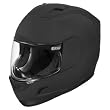 Icon Alliance SSR Motorcycle Helmet - Black Rubatone Small