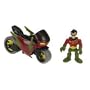 Imaginext DC Super Friends Robin & Cycle Figure Set