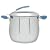 Ethos Aldo Zilli Mondo Professional Stainless Steel Non Stick Casserole with Lid, 20 cm