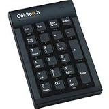 Goldtouch USB Numeric Keypad Hub - Keypad - USB - 22 keys - black