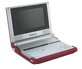 Polaroid 8 inch Color LCD Portable DVD Player - Red