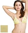 American Apparel Nylon Spandex Micro-Mesh Triangle Bra