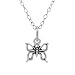 Sterling Silver Children's Butterfly Necklace