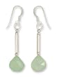 Chalcedony earrings, 'Spring Showers'