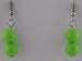 Green Globes Earrings