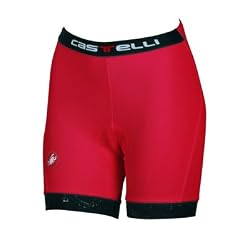 Castelli 2008 Women's Visio Cycling Short - Red - L7039-023