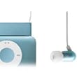 Radius Neckstrap Earbuds Designed for 3G iPod Nano - color Nano Blue