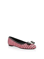 Salvatore Ferragamo Bailarinas (Rosa / Negro)
