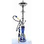 34" 1 Hose Egyptian Hookah Blue