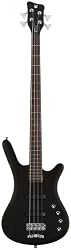 Warwick Corvette Rockbass Basic Active Bass Guitar (4 String, Oil Finish, Nirvana Black)