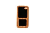 Natural Wood Bamboo Shell Case for Apple iPhone 4 - Hand Made