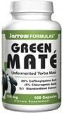 Green Mate 100 Caps 500 Mg (Unfermented Yerba Maté) - Jarrow Formulas