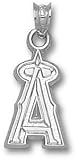 Los Angeles Angels of Anaheim 5/8 A Pendant - Sterling Silver Jewelry