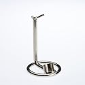 Contemporary Mirror Chrome Shaving Stand