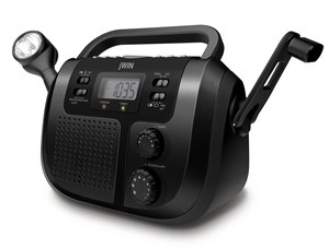 jWIN JXM125 AM/FM Weather Band Radio
