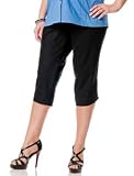 Motherhood Maternity: Plus Size Secret Fit Belly(tm) Twill Maternity Capri Pants