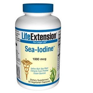Life Extension Sea Iodine 1000 Mcg Veg Cap, 60-Count