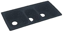 Big Sale Best Cheap Deals Swanstone KSTB-4422-015 44-Inch by 22-Inch Triple Bowl Kitchen Sink, Black Galaxy Finish