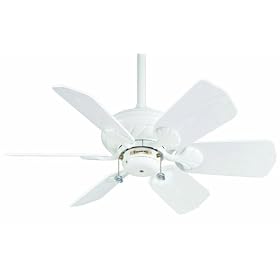 Casablanca 41U11D Wailea Ceiling Fan, Snow White