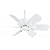 Casablanca 41U11D Wailea Ceiling Fan, Snow White
