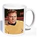 Captain Kirk Star Trek Pop Art Coffee Mug