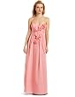 ABS Allen Schwartz Women's Strapless Gown With Cascade Flowers ABS Allen Schwartz Women's Strapless Gown With Cascade Flowers