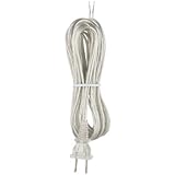 Westinghouse Lighting Corp 70098 8-Feet Lamp Art Cord Set, Silver