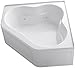 KOHLER K-1160-LA-0 Tercet Whirlpool, White