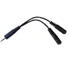 Audio Klinke Y Kabel 3,5mm Klinken-Stecker Stereo an 2 x 3,5 mm Klinken Buchse Stereo Kupplung Adapter mit ca 20cm