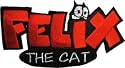 Felix The Cat Cartoon Patch - 4" TV Name Logo