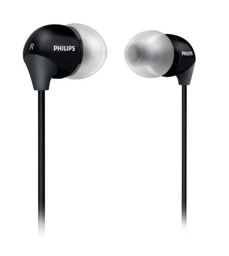 Philips SHE3580/28 Music Colors In-Ear Headphones (Black)