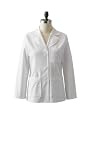 Elizabeth B. Womens Professional Designer Lab Coat