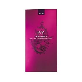 K-Y Brand Intrigue Premium Personal Lubricant, Warming, 2.75-Ounce Container