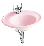 Bathroom Sink Wall Mounted by Kohler - K-2822-1B in Vapour Pink