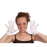 Ein Paar Damen Baumwollhandschuhe weiss Zubeh�rvon "Festartikel Hirschfeld"