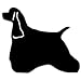 cocker spaniel - American Cocker Leash Hook (Approx. 9.5' x 6.5')