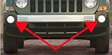 2007-2009 Jeep Patriot Xenon Fog Lamps lights sport crd 07 08 09