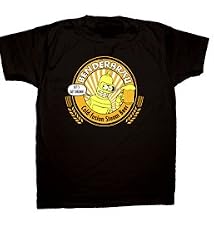 Futurama Benderbrau Bender Beer Black T-shirt Tee