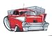 CHEVROLET BEL AIR Koolart image CERAMIC MUG 490