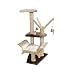 Penn Plax Lounger With Play Tree And Climbing Tower In Brown/Beige