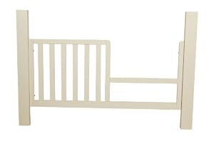 Kidz Decoeur Long Beach Convertible Crib Day Bed Conversion Kit, Cream