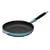 Le Creuset Cast Iron Satin Black Interior Frying Pan, Teal, 26 cm